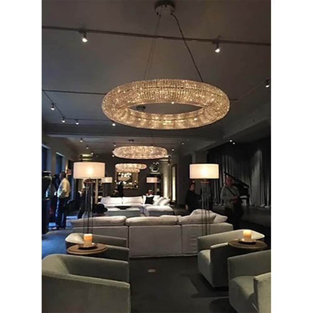 Chandelier, Crystal Tube Chandelier (Sizzling Lights), Chandelier for Living Room & Bedroom, Chandelier - VT14197