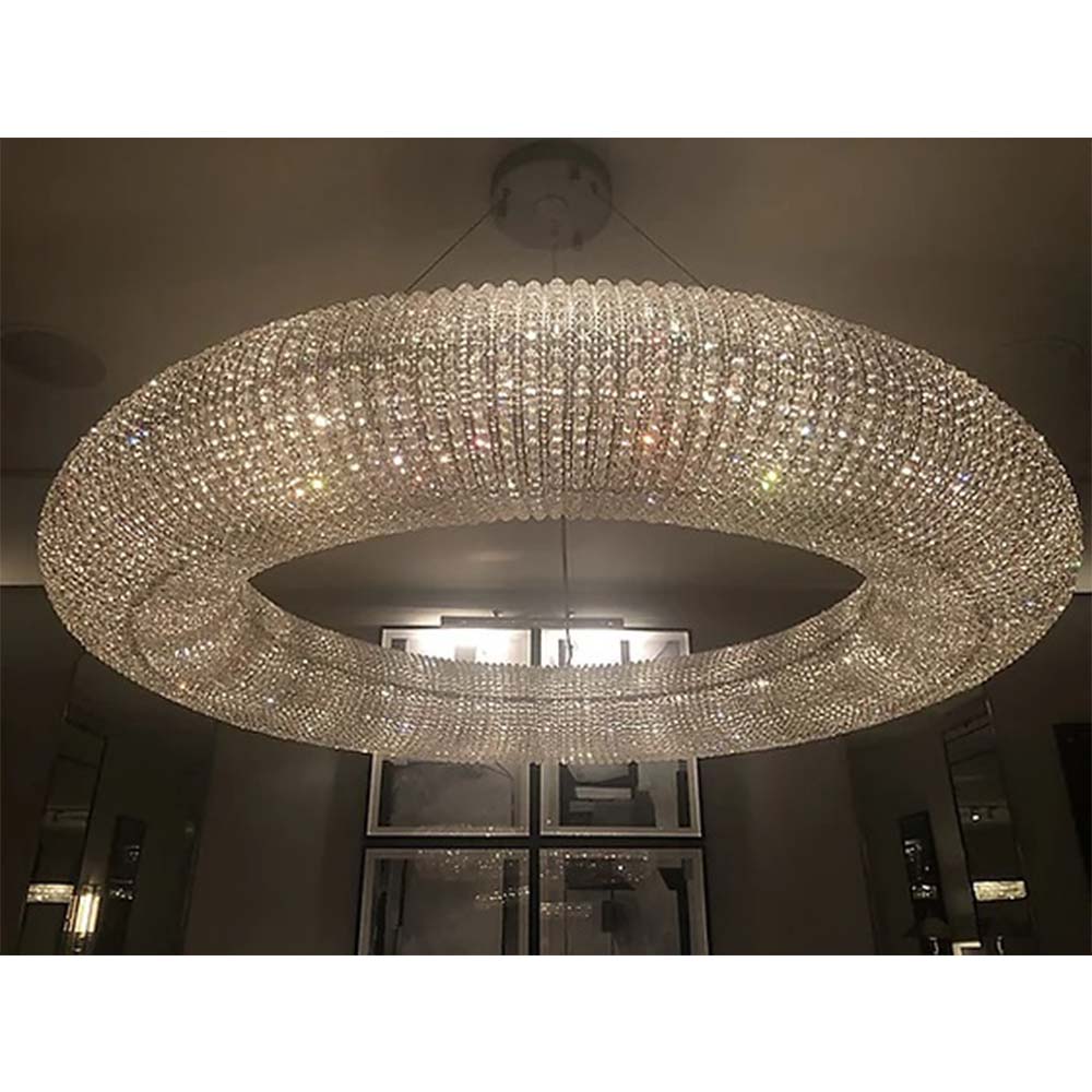 Chandelier, Crystal Tube Chandelier (Sizzling Lights), Chandelier for Living Room & Bedroom, Chandelier - VT14197