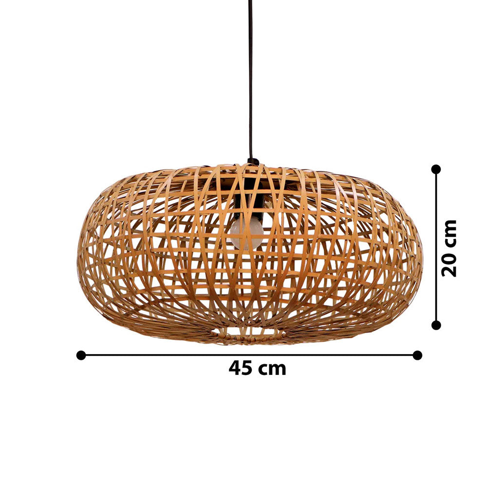 Hanging Light, Orion Flat Ball Hanging Lamp (Home Blitz), Living Room, Bedroom & Kitchen Hanging Lamp, Hanging Lamp - VT14214