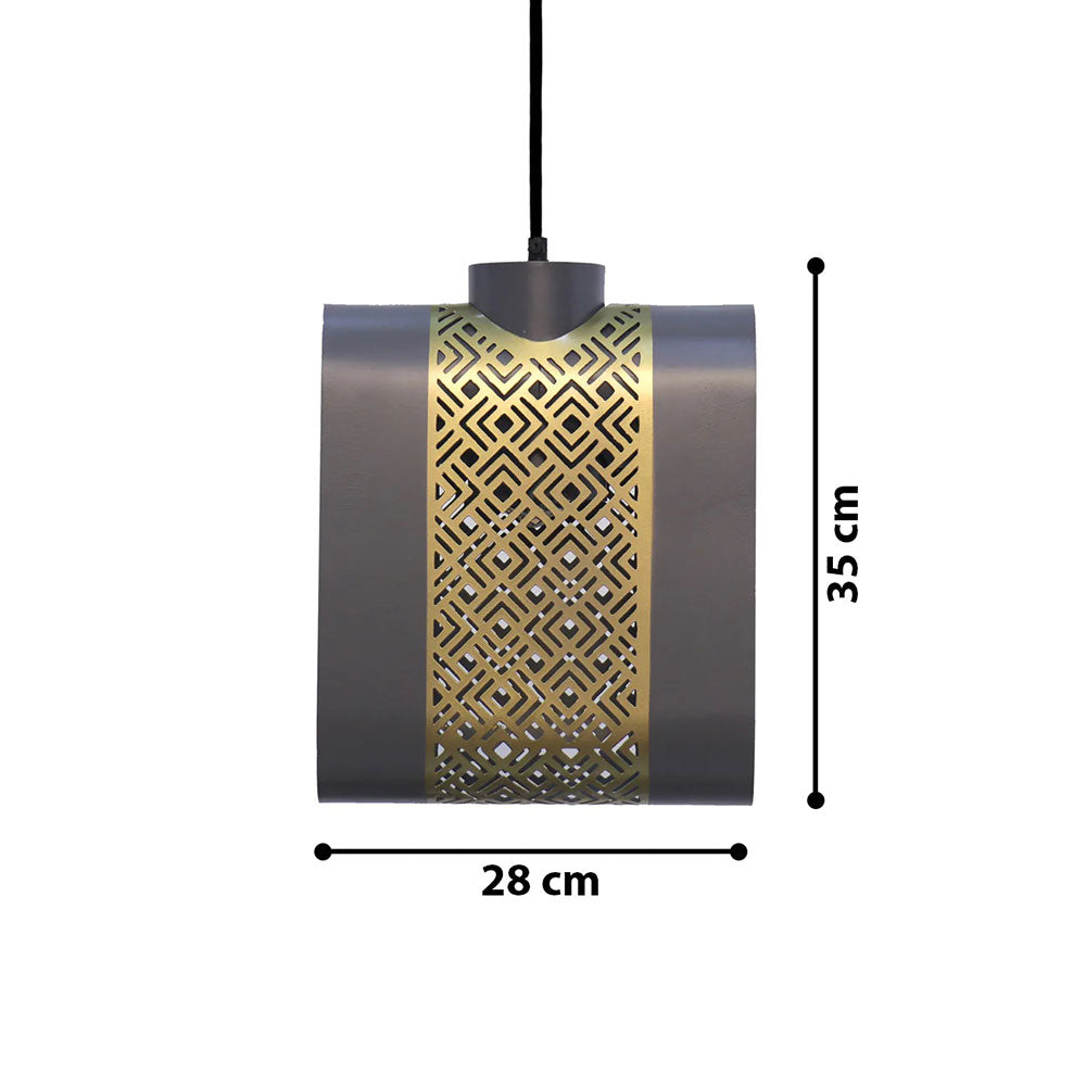 Hanging Light, Arin Mesh Wide Hanging Lamp (Home Blitz), Living Room, Bedroom & Kitchen Hanging Lamp, Hanging Lamp - VT14218