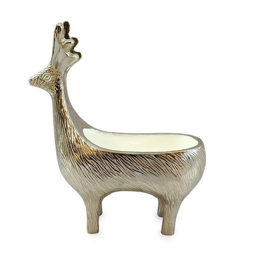 Table Accessory, Table Accessory in Metal, Table Accessory with Deer Shape,Table Accessory in Silver Color,Table Accesory - VT15058