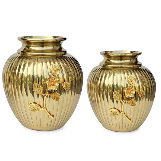 Vase, Vase with Golden Color, Vase for Metal, Vase for  Home Decor, Vase - VT15104