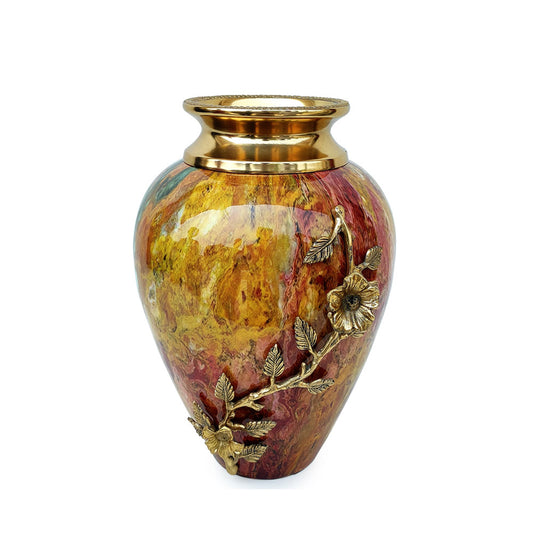 Vase, Vase with Golden & Multicolor, Vase for Metal, Vase for  Home Decor, Vase - VT15119