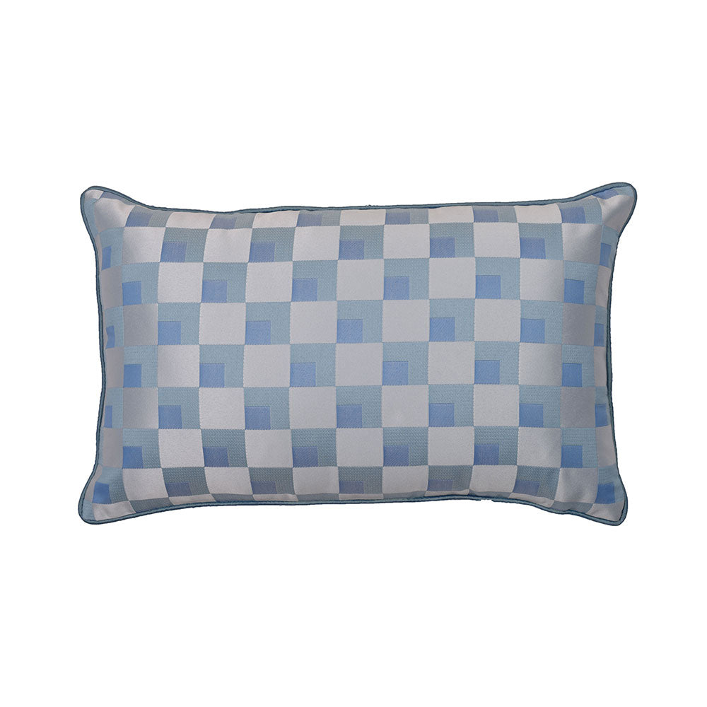 Cushion Cover, 1 Cushion Cover, Cushion Cover in 18*14in, Cushion Cover for Living room, Cushion Cover with Blue & White Color, Cushion Cover - VT15125