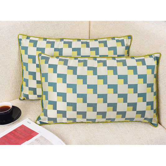 Cushion Cover, Pack of 2 Cushion Cover, Cushion Cover in 18*12in, Cushion Cover for Living room, Cushion Cover with Multicolor, Cushion Cover - VT15133