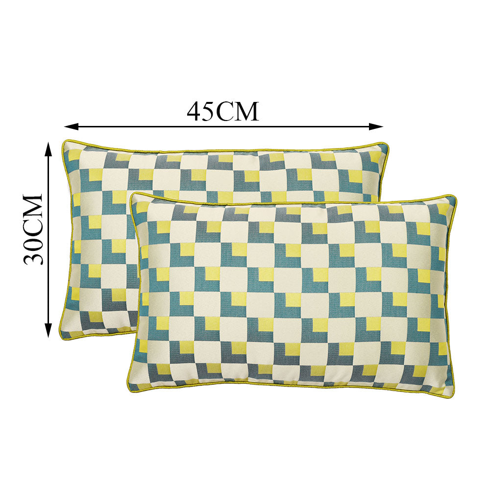 Cushion Cover, Pack of 2 Cushion Cover, Cushion Cover in 18*12in, Cushion Cover for Living room, Cushion Cover with Multicolor, Cushion Cover - VT15133