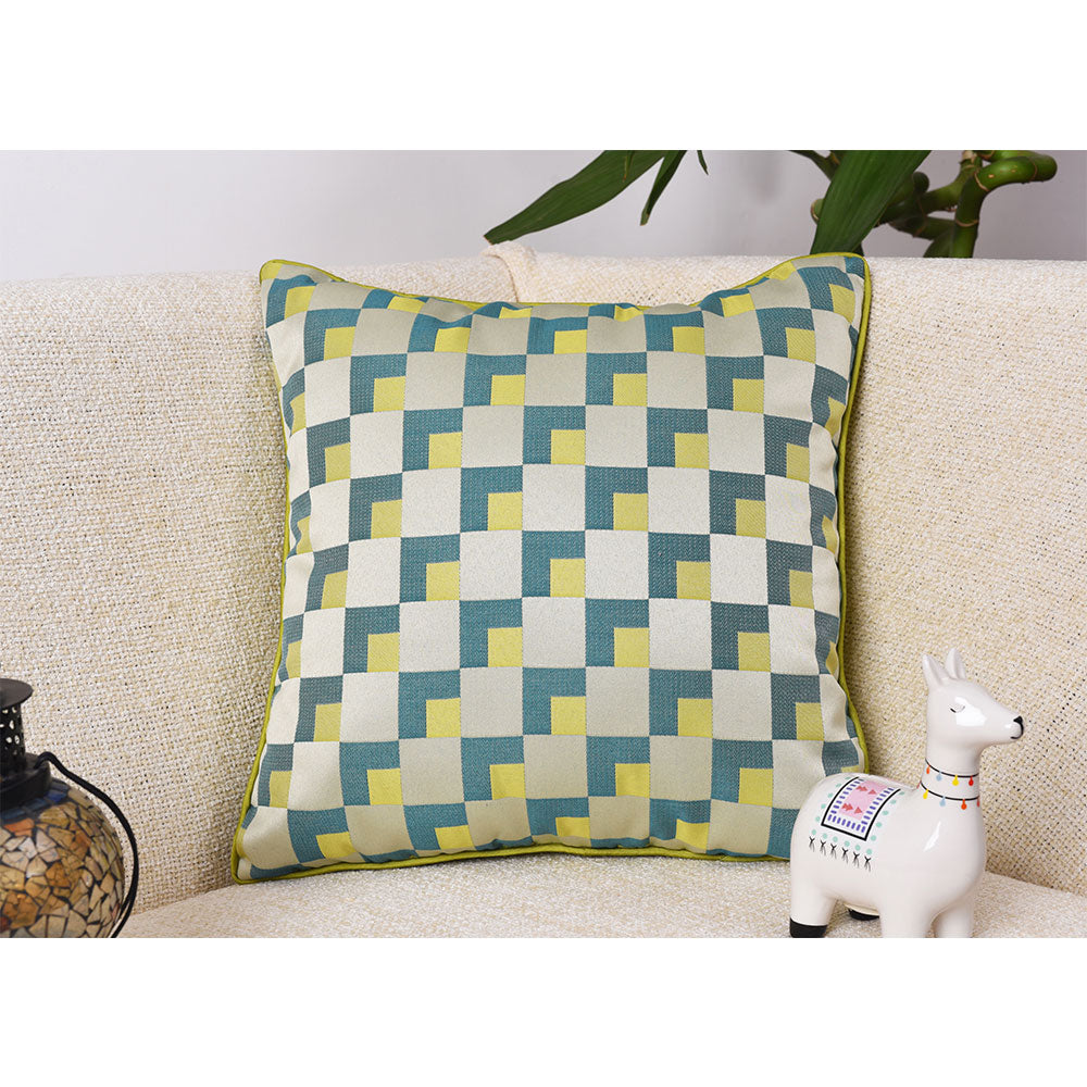 Cushion Cover, 1 Cushion Cover, Cushion Cover in 16*16in, Cushion Cover for Living room, Cushion Cover with Multicolor, Cushion Cover - VT15134