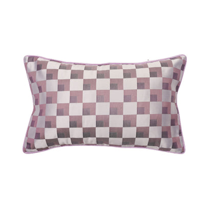 Cushion Cover, 1 Cushion Cover, Cushion Cover in 18*12in, Cushion Cover for Living room, Cushion Cover with Pink & White Color, Cushion Cover - VT15137