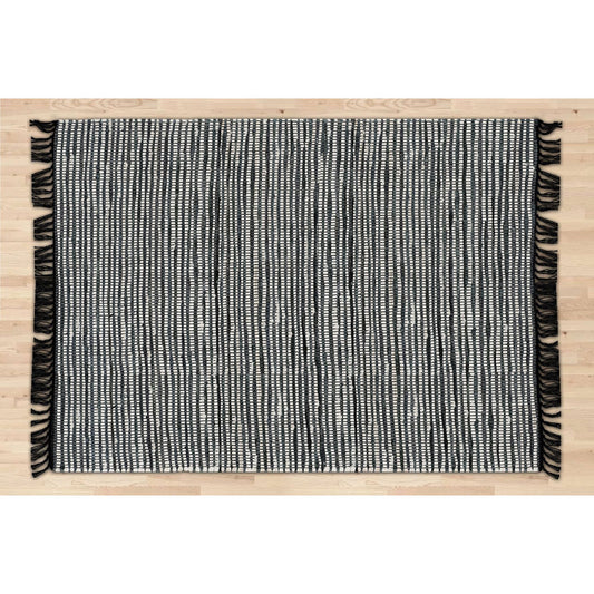 Rugs, Rugs with Black & White Color, Rugs for Home, Rugs - VT15146