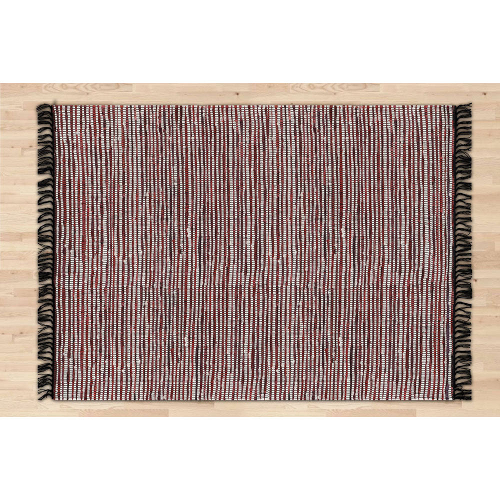 Rugs, Rugs with Red & White Color, Rugs for Home, Rugs - VT15147