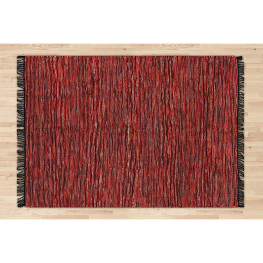 Rugs, Rugs with Red & Black Color, Rugs for Home, Rugs - VT15151