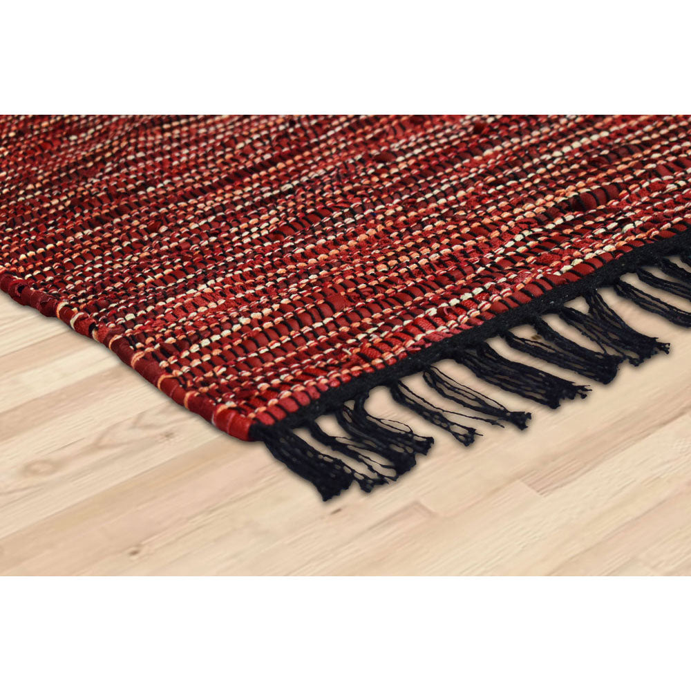 Rugs, Rugs with Red & Black Color, Rugs for Home, Rugs - VT15151