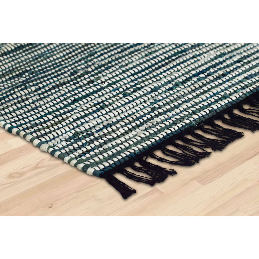 Rugs, Rugs with Blue & Black Color, Rugs for Home, Rugs - VT15152