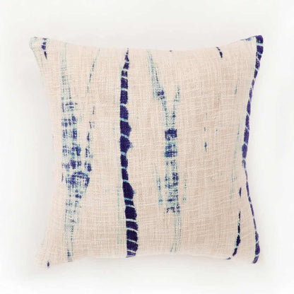 Cushion Cover, (i513_5_18_1), Cushion With Blue & White Color, Cushion For Living & Bedroom Area, Cushion - VT15172