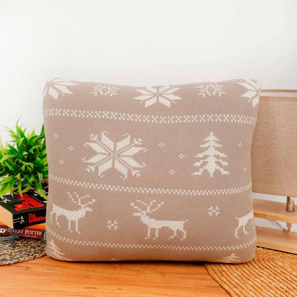 Cushion Cover, (i509_4_16_1), Cushion With Grey Color, Cushion For Living & Bedroom Area, Cushion - VT15177