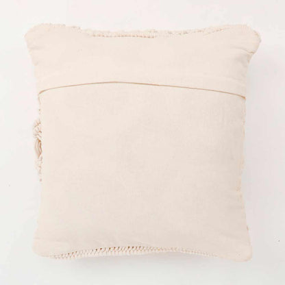 Cushion Cover, (i503_1_16_1), Cushion With Off-White  Color, Cushion For Living & Bedroom Area, Cushion - VT15179