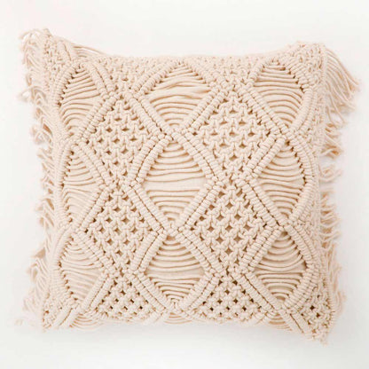 Cushion Cover, (i499_1_16_1), Cushion With Off-White  Color, Cushion For Living & Bedroom Area, Cushion - VT15183