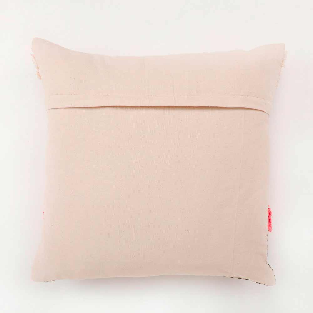 Cushion Cover, (i484_2_20_1),Cushion With Red, Black & Golden Color, Cushion For Living & Bedroom Area, Cushion - VT15186