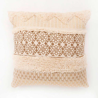 Cushion Cover, (i484_3_20_1), Cushion With Golden Color, Cushion For Living & Bedroom Area, Cushion - VT15187