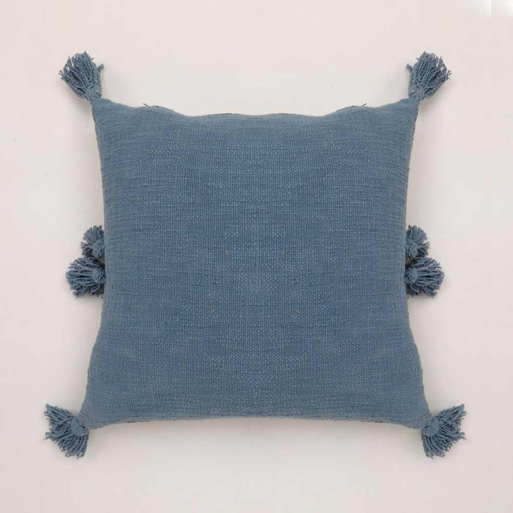 Cushion Cover, (i480_1_1), Cushion With Blue Color, Cushion For Living & Bedroom Area, Cushion - VT15188