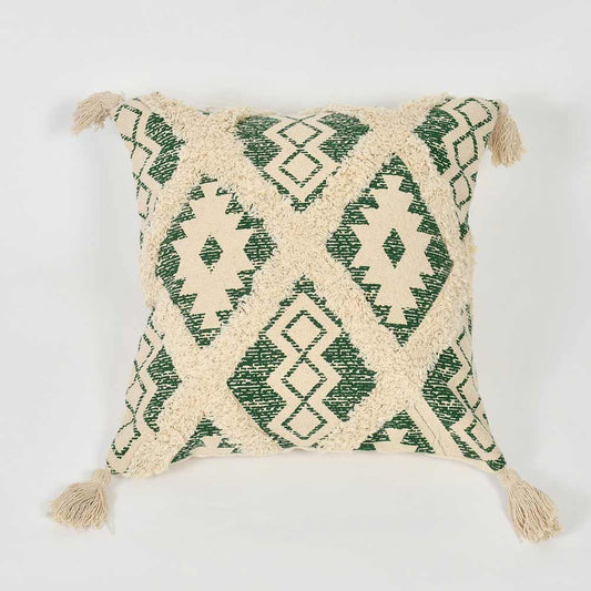 Cushion Cover, (i452_1_16_1), Cushion With Green Color, Cushion For Living & Bedroom Area, Cushion - VT15191