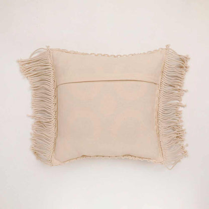 Cushion Cover, (i476_1_16_1), Cushion With OFF-White Color, Cushion For Living & Bedroom Area, Cushion - VT15194