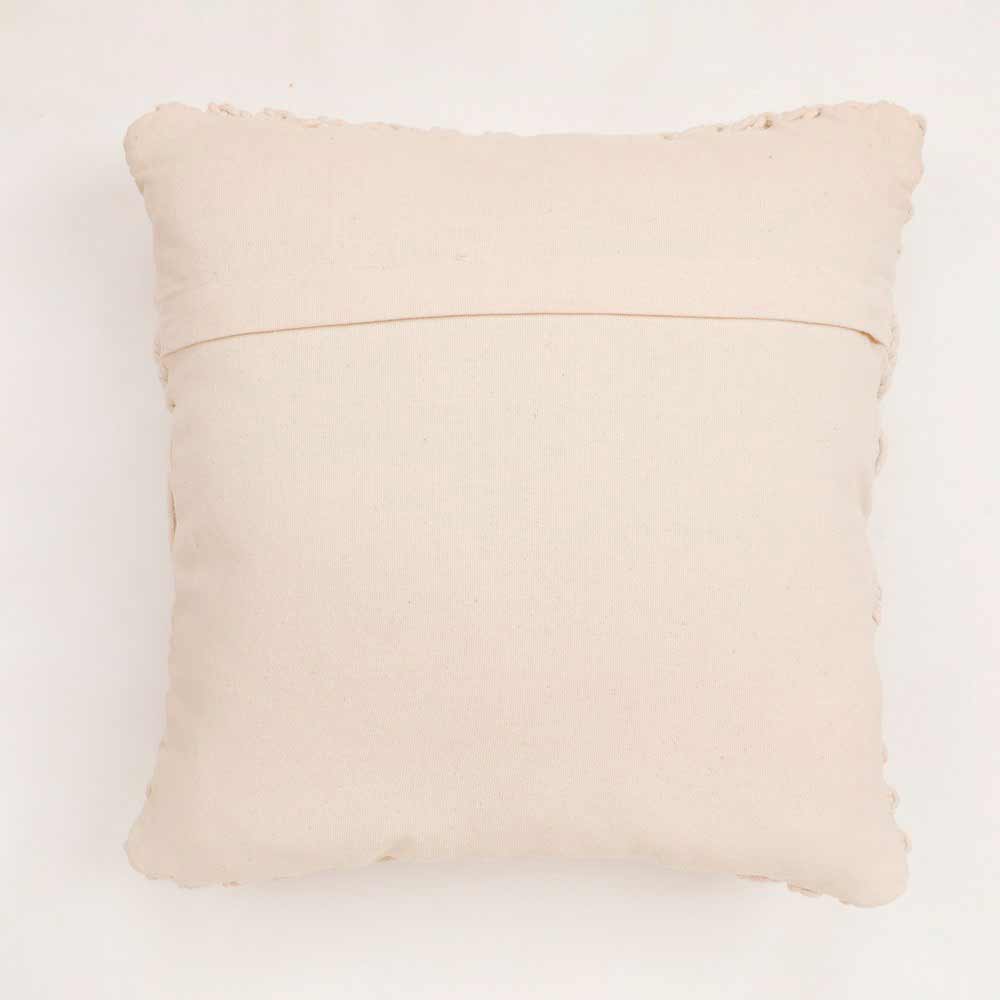 Cushion Cover, (i472_1_16_1), Cushion With OFF-White Color, Cushion For Living & Bedroom Area, Cushion - VT15198