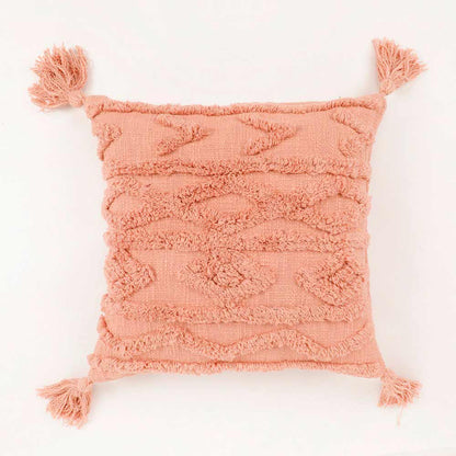 Cushion Cover, (i464_2_16_1), Cushion With Pink Color, Cushion For Living & Bedroom Area, Cushion - VT15203