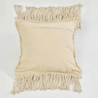 Cushion Cover, (i462_1_16_1), Cushion With OFF-White Color, Cushion For Living & Bedroom Area, Cushion - VT15205