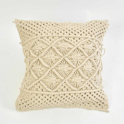 Cushion Cover, (i459_1_16_1), Cushion With OFF-White Color, Cushion For Living & Bedroom Area, Cushion - VT15208