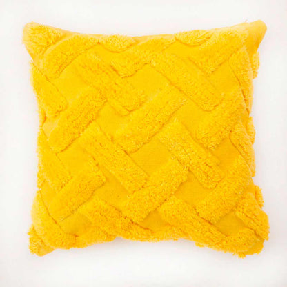 Cushion Cover, (i450_3_16_1), Cushion With Yellow Color, Cushion For Living & Bedroom Area, Cushion - VT15220