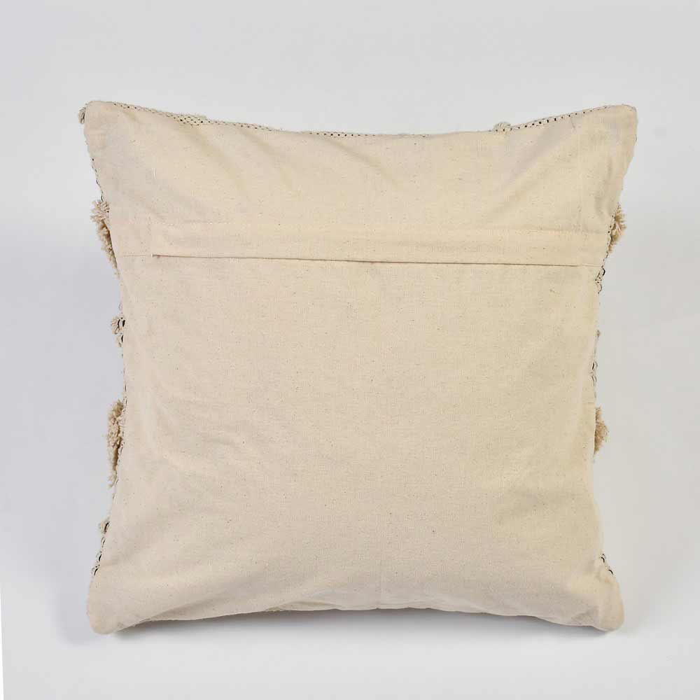 Cushion Cover, (i431_1_16_1), Cushion With Grey Color, Cushion For Living & Bedroom Area, Cushion - VT15222