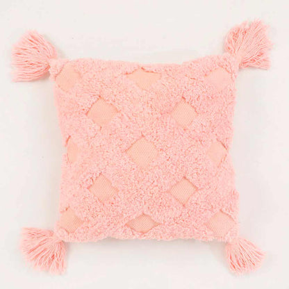 Cushion Cover, (i250_1_12_1), Cushion With Pink Color, Cushion For Living & Bedroom Area, Cushion - VT15246