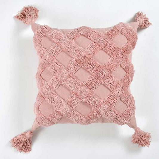 Cushion Cover, (i250_1_16_1), Cushion With Pink Color, Cushion For Living & Bedroom Area, Cushion - VT15247