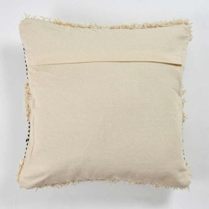 Cushion Cover, (i225_1_16_1), Cushion With Black & OFF-White Color, Cushion For Living & Bedroom Area, Cushion - VT15255