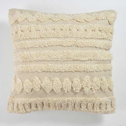 Cushion Cover, (i222_1_16_1), Cushion With OFF-White Color, Cushion For Living & Bedroom Area, Cushion - VT15257