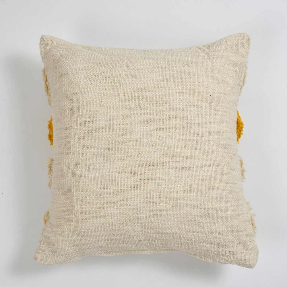 Cushion Cover, (i221_1_20_1), Cushion With Orange & Black Color, Cushion For Living & Bedroom Area, Cushion - VT15262