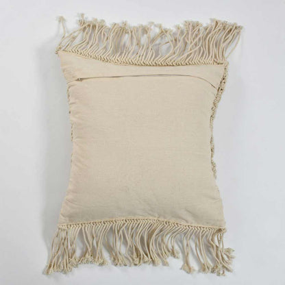 Cushion Cover, (i218_1_16_1), Cushion With OFF-White Color, Cushion For Living & Bedroom Area, Cushion - VT15270