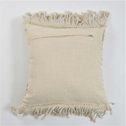 Cushion Cover, (i217_1_20_1), Cushion With OFF-White Color, Cushion For Living & Bedroom Area, Cushion - VT15277