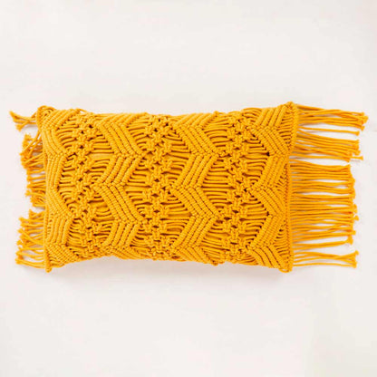 Cushion Cover, (i214_3_1), Cushion With Yellow Color, Cushion For Living & Bedroom Area, Cushion - VT15280