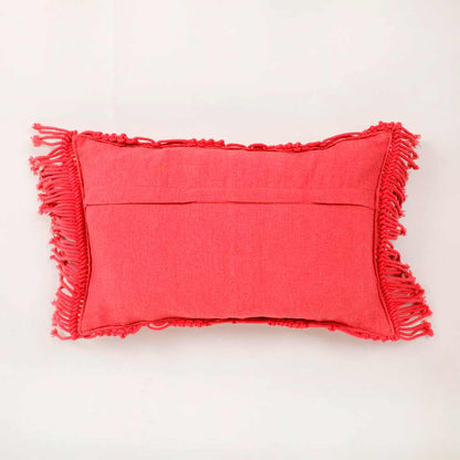 Cushion Cover, (i214_5_1), Cushion With Pink Color, Cushion For Living & Bedroom Area, Cushion - VT15282