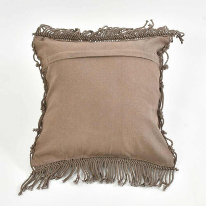 Cushion Cover, (i105_4_16_1), Cushion With Grey Color, Cushion For Living & Bedroom Area, Cushion - VT15300