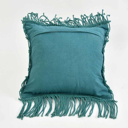 Cushion Cover, (i105_7_16_1), Cushion With Blue Color, Cushion For Living & Bedroom Area, Cushion - VT15302