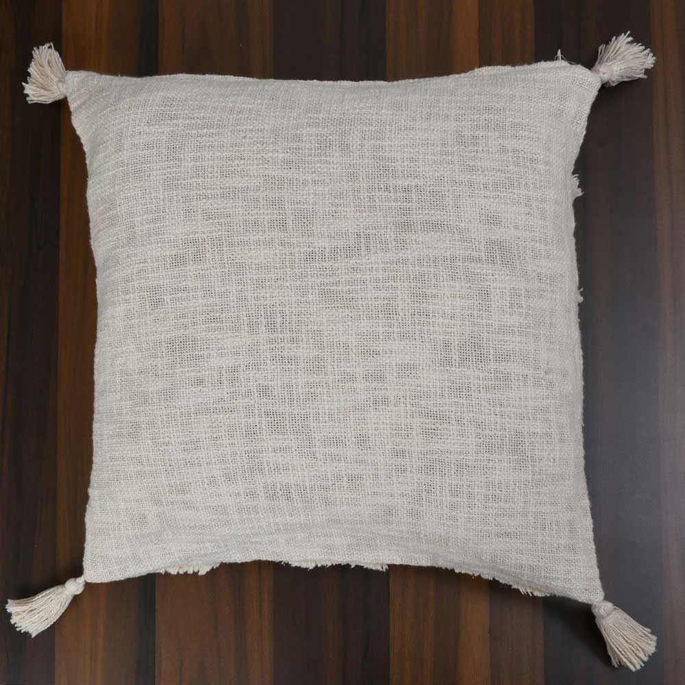 Cushion Cover, (i88_1_16_1), Cushion With OFF-White Color, Cushion For Living & Bedroom Area, Cushion - VT15310