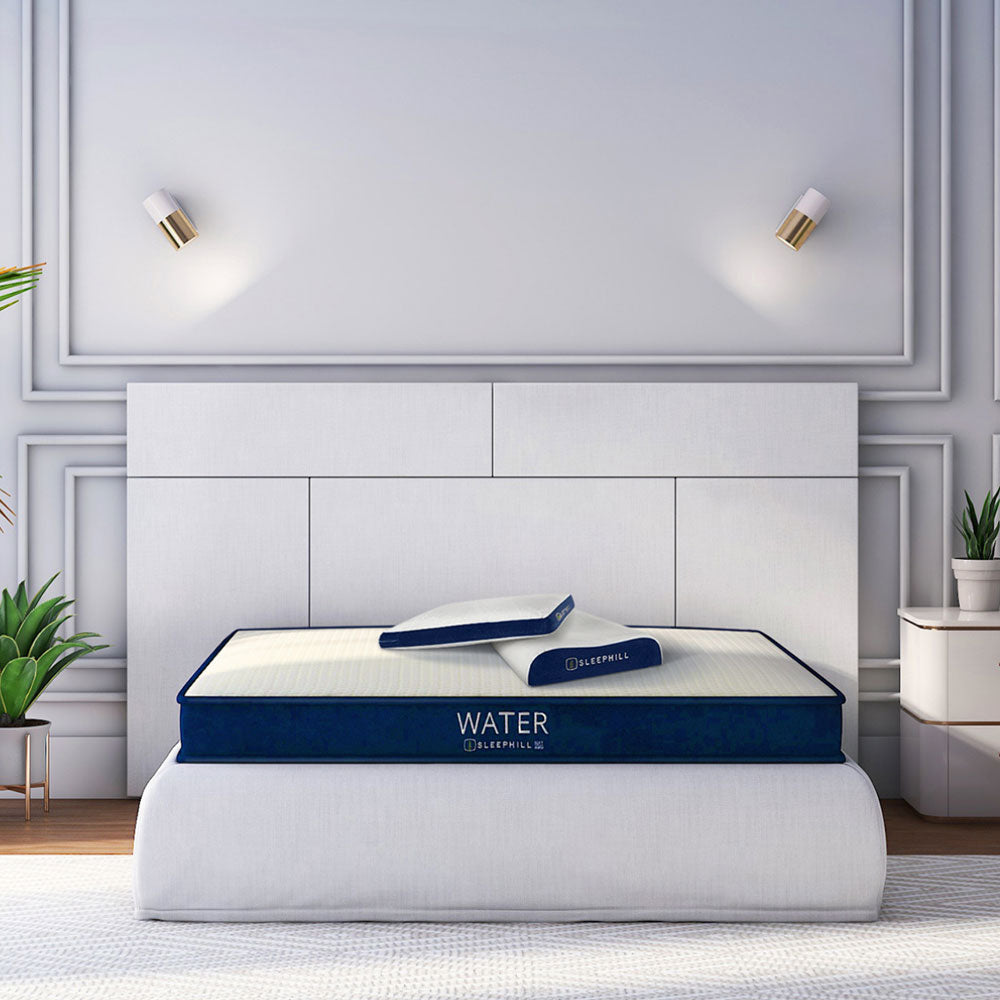 Mattress, (WA-4-7230) Sleephill Water Dual Comfort Foam Mattress - Single Bed Size - VT15618