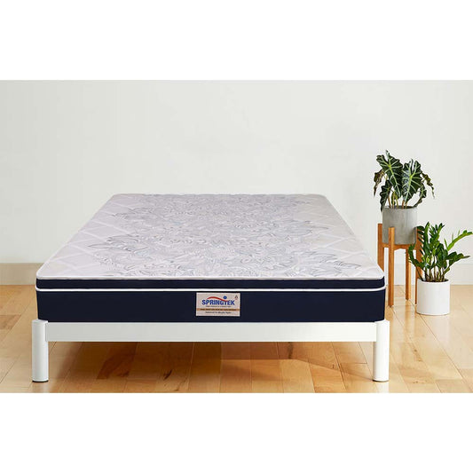 Mattress, (BEMGFN7DYYRM4SHV)   Springtek, Euro Top Luxe Memory Foam Pocket Spring Mattress, Mattress - VT15743