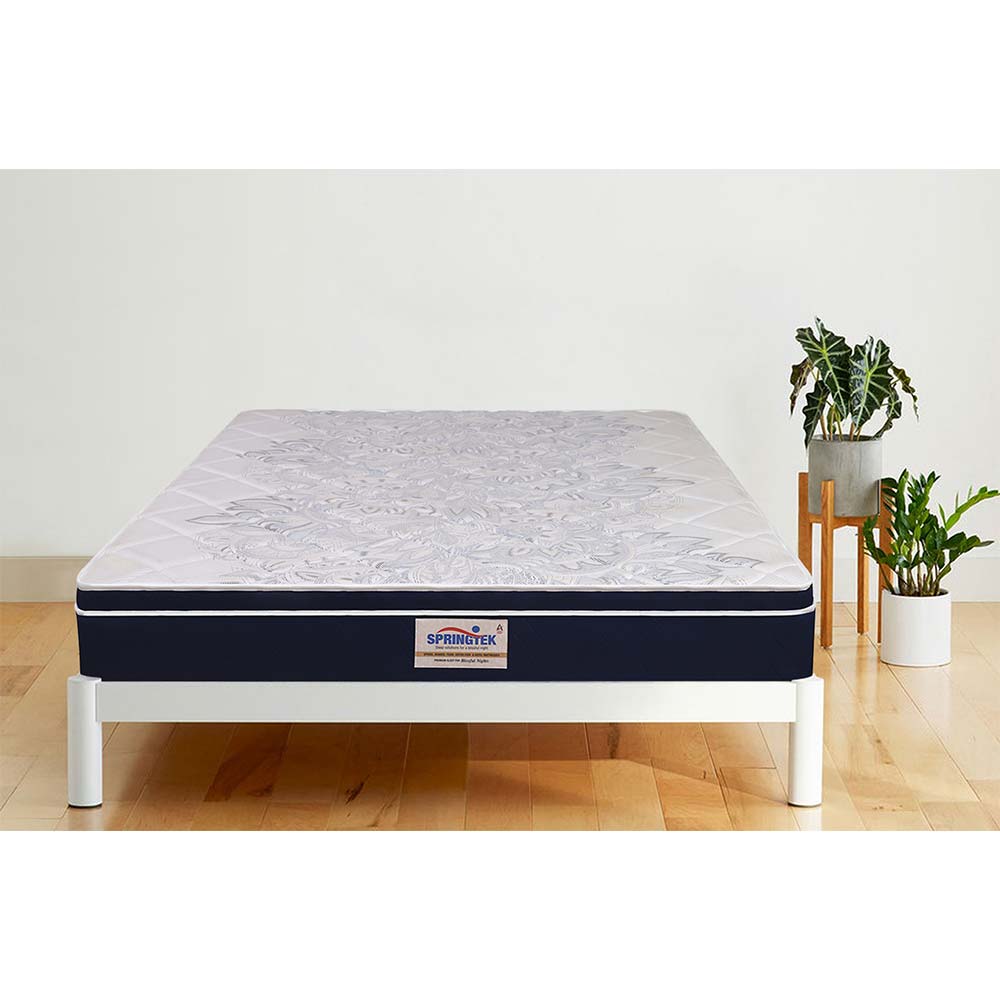 Mattress, (BEMGFN7DGHPDG8HY)   Springtek, Euro Top Luxe Memory Foam Pocket Spring Mattress, Mattress - VT15744