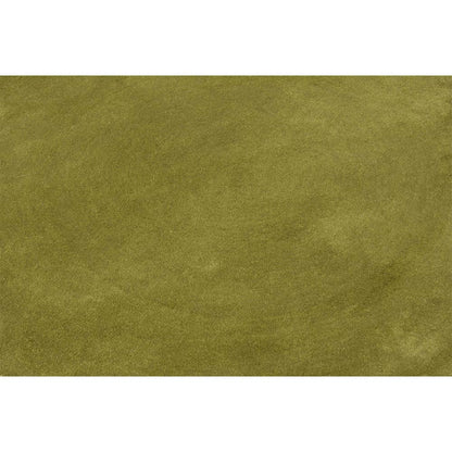 Rugs, (Presto), ICHT1728C5X5, Green Color Solid Hand Tufted Round Wool Carpet-VT15920-60X60 inches