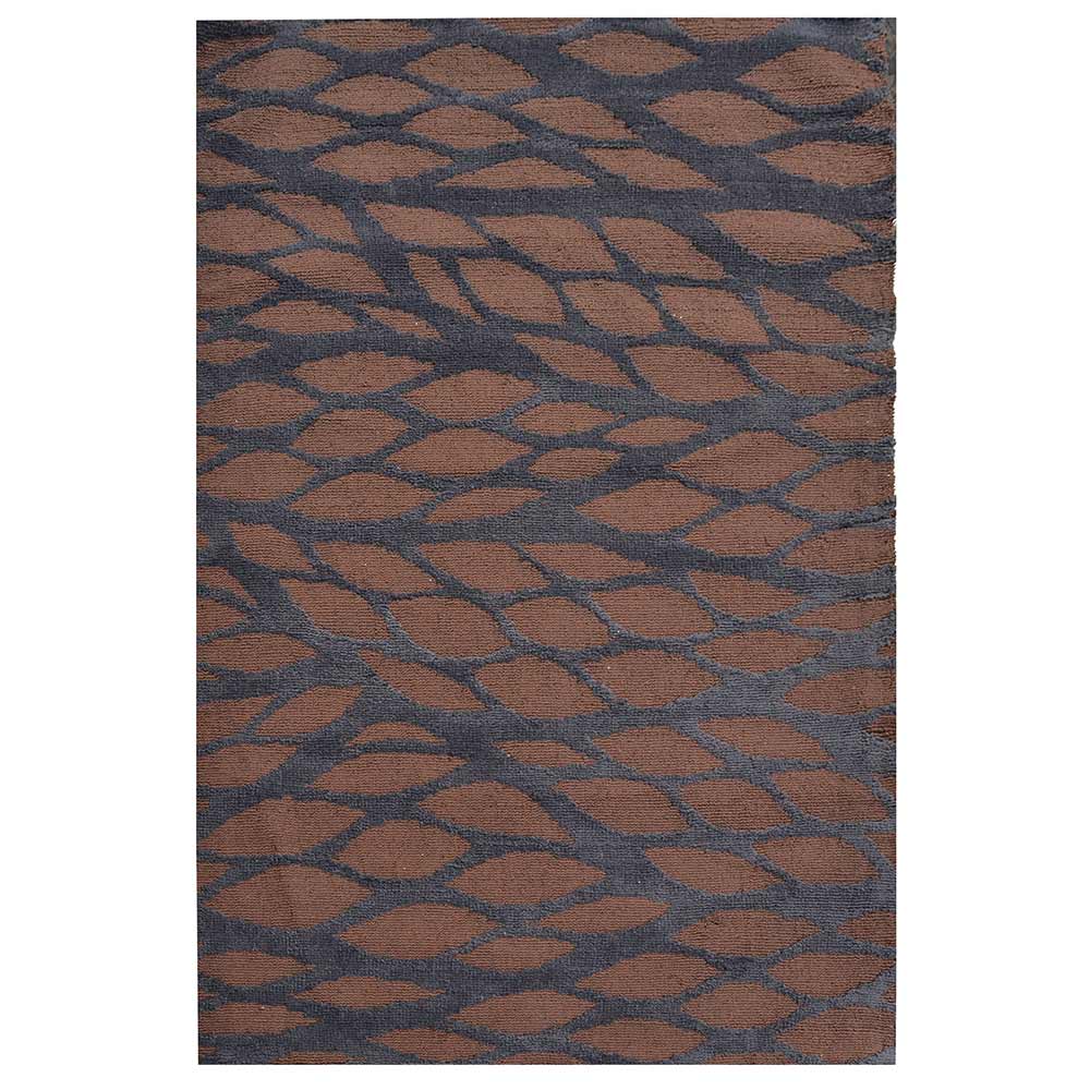 Rugs, (Presto), ICKC112C5X8,Brown and Grey Abstract Polyester Carpet-VT15924-60X96 inches