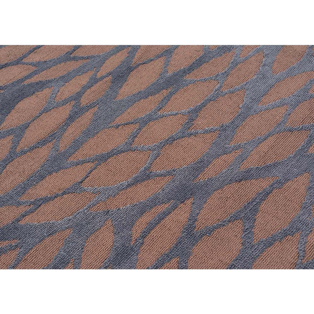 Rugs, (Presto), ICKC112C6X9, Brown and Grey Abstract Polyester Carpet-VT15924-72X108 inches